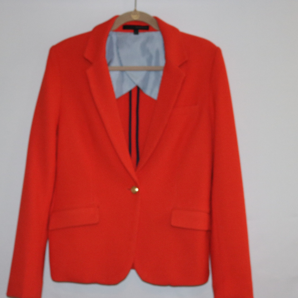 HARVE BERNARD SINGLE BUTTON BLAZER